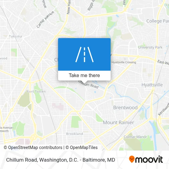 Chillum Road map