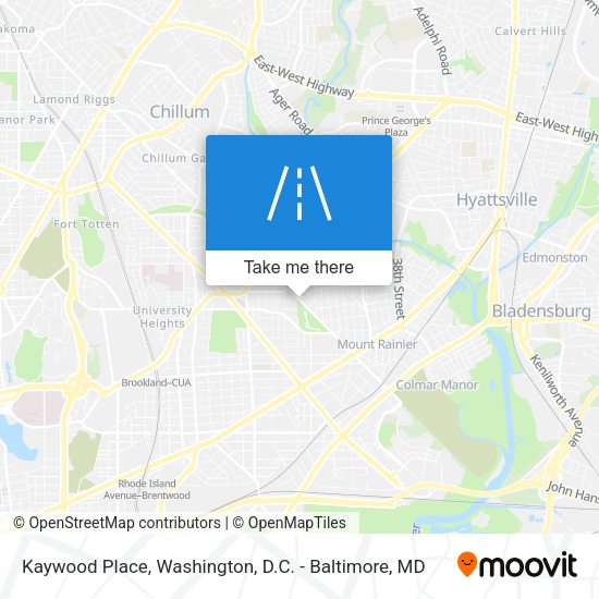 Kaywood Place map
