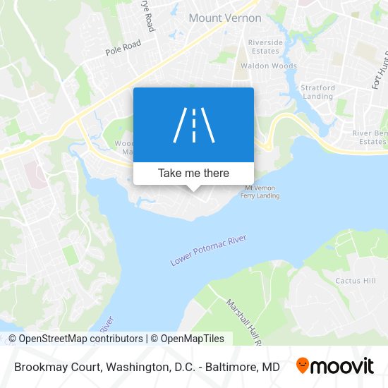 Brookmay Court map