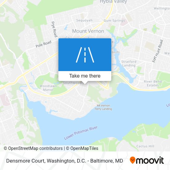 Mapa de Densmore Court