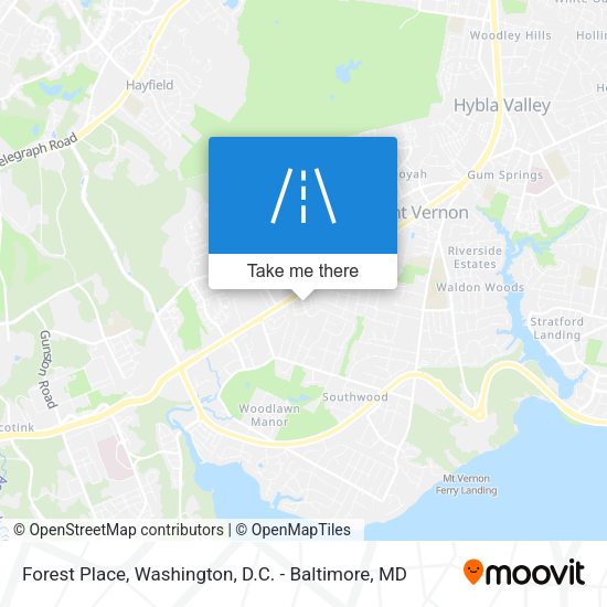 Forest Place map