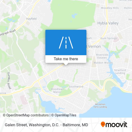 Galen Street map