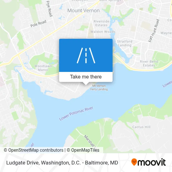 Ludgate Drive map