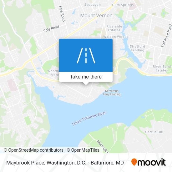 Maybrook Place map