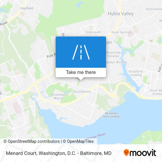 Menard Court map