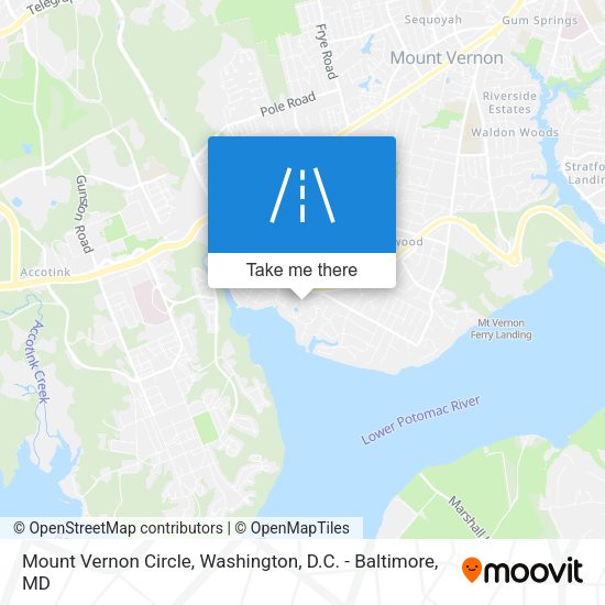 Mapa de Mount Vernon Circle