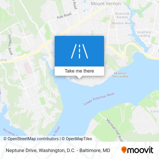 Neptune Drive map