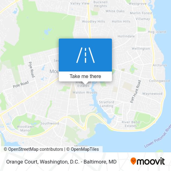 Orange Court map