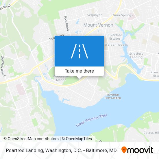 Peartree Landing map