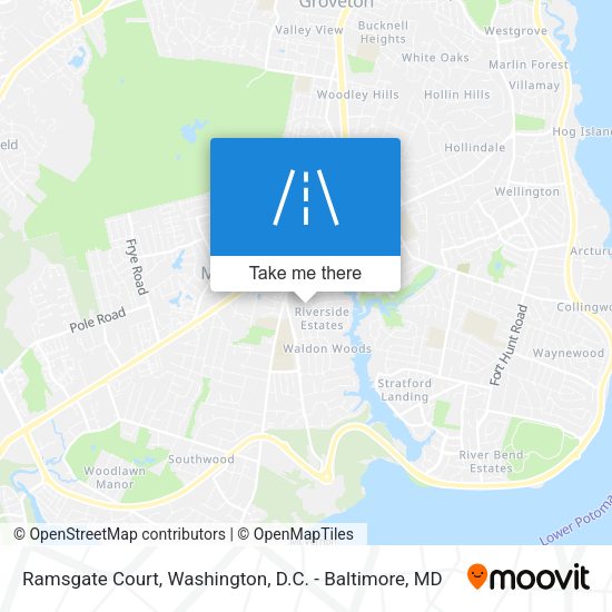Ramsgate Court map