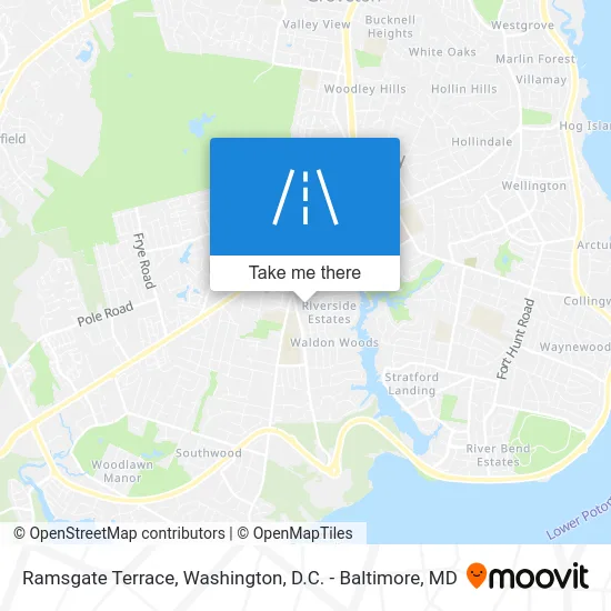 Ramsgate Terrace map