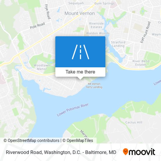 Riverwood Road map