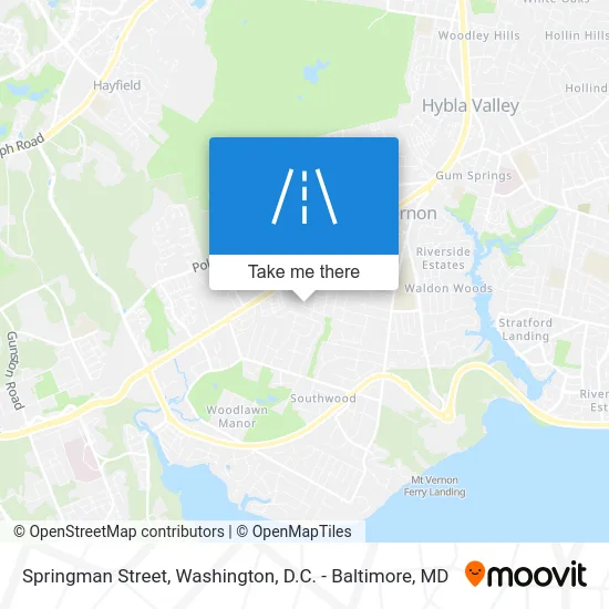 Springman Street map