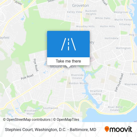Stephies Court map