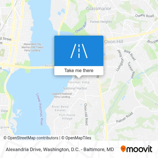 Alexandria Drive map