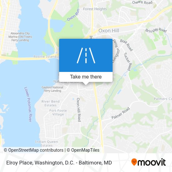Elroy Place map