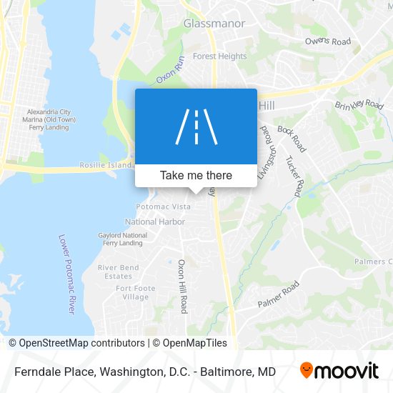 Ferndale Place map