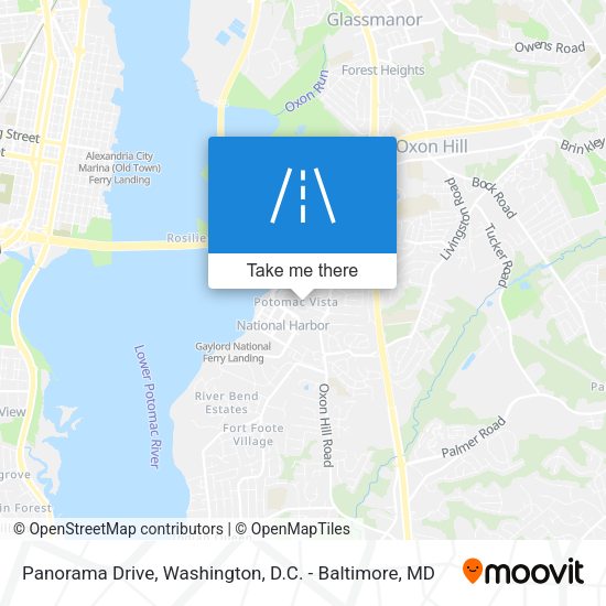 Panorama Drive map