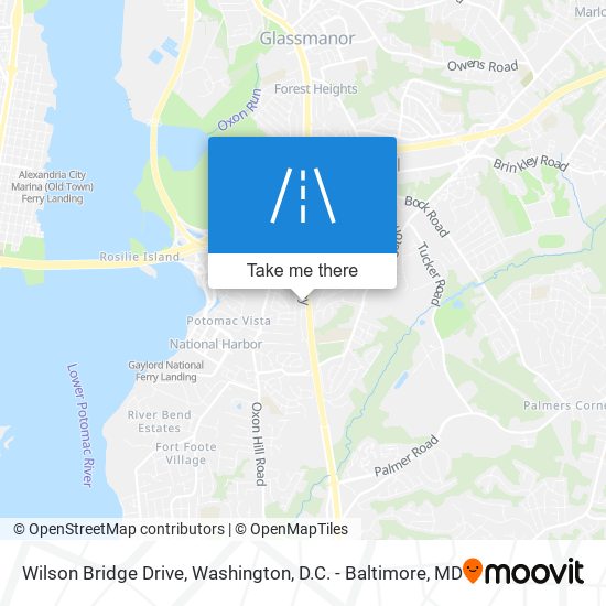 Wilson Bridge Drive map