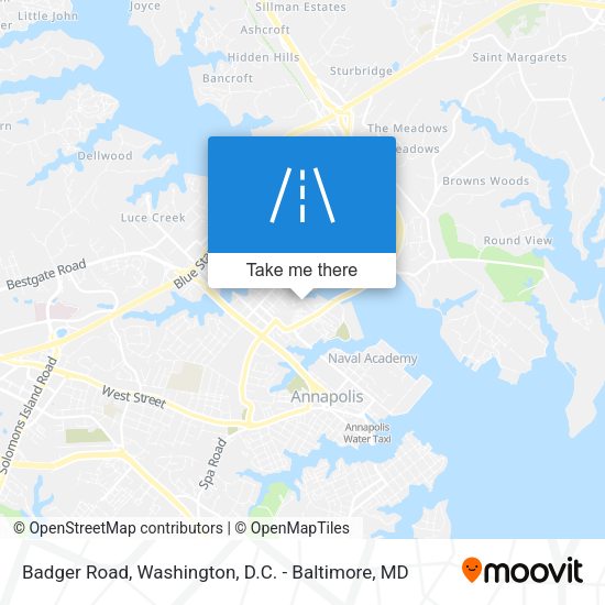 Mapa de Badger Road