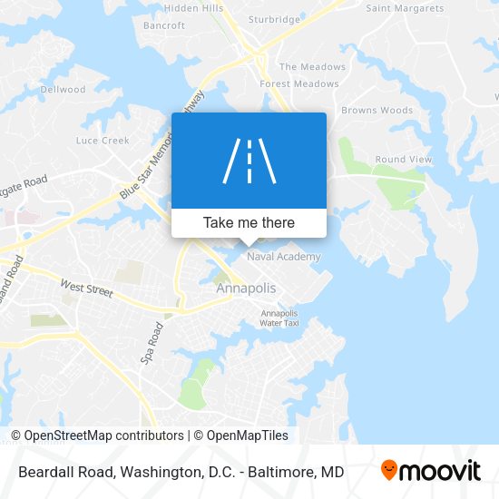 Beardall Road map