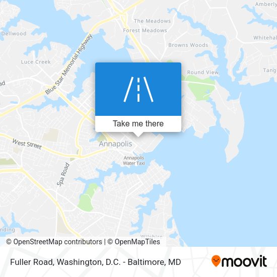 Fuller Road map