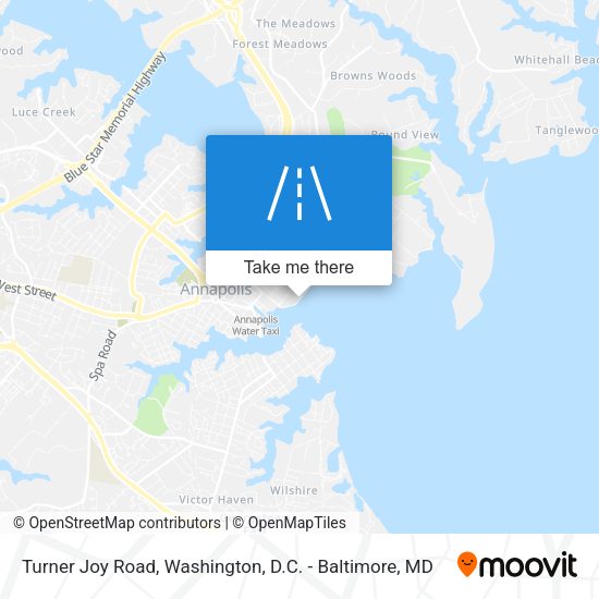 Turner Joy Road map