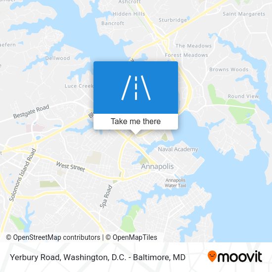 Yerbury Road map
