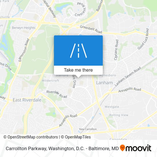 Carrollton Parkway map