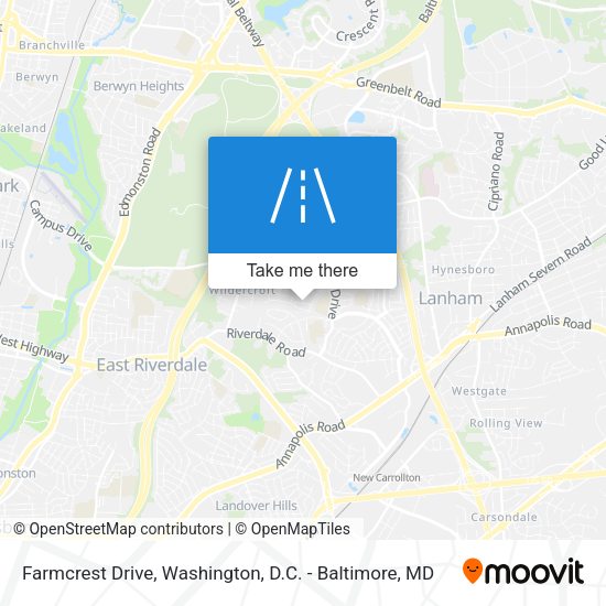 Farmcrest Drive map