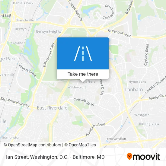 Ian Street map