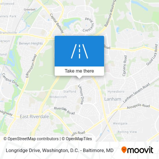 Longridge Drive map