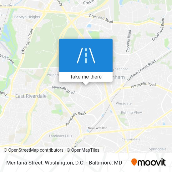Mentana Street map
