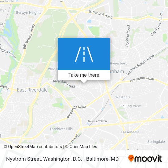 Nystrom Street map