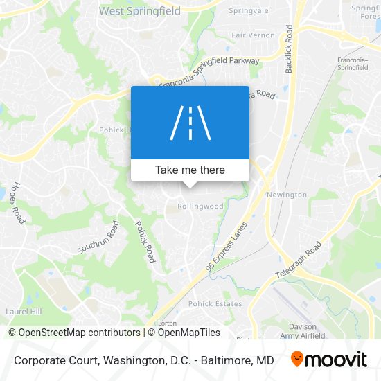 Corporate Court map