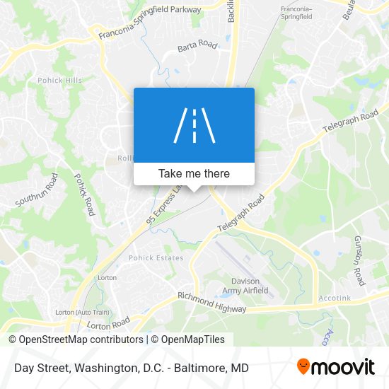 Day Street map