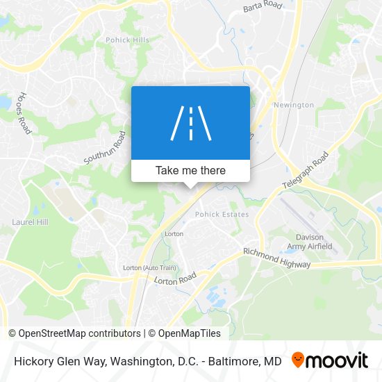 Mapa de Hickory Glen Way