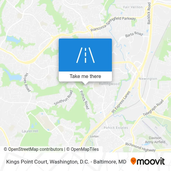 Kings Point Court map