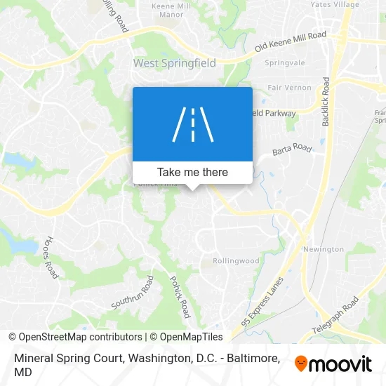 Mineral Spring Court map