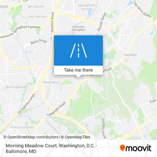 Morning Meadow Court map