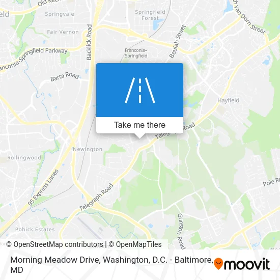 Morning Meadow Drive map