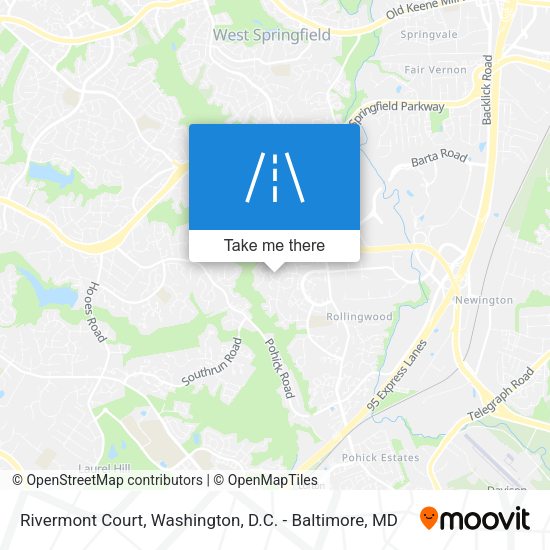 Mapa de Rivermont Court