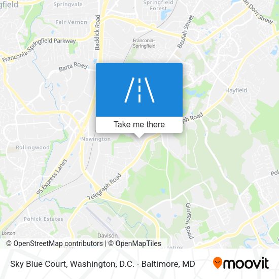 Sky Blue Court map