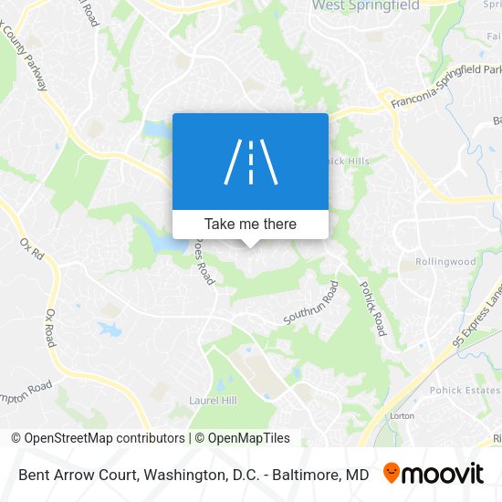 Mapa de Bent Arrow Court