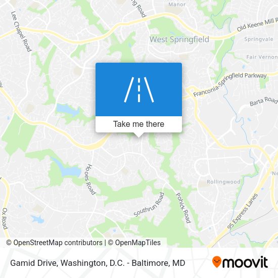 Gamid Drive map