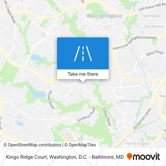 Kings Ridge Court map