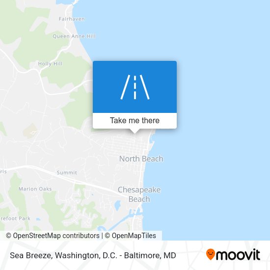 Sea Breeze map