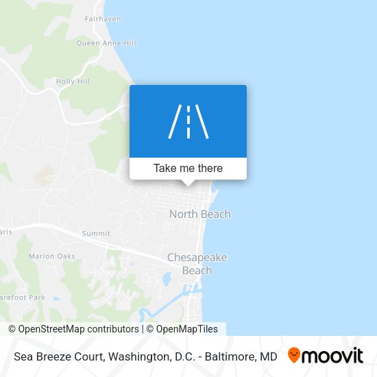 Sea Breeze Court map