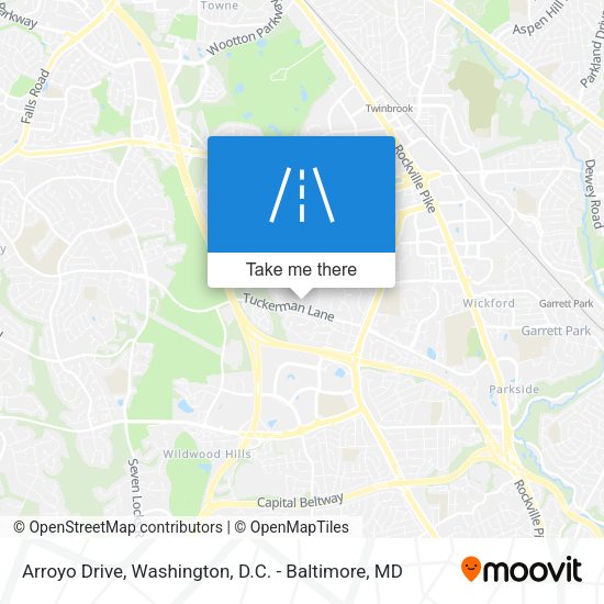 Mapa de Arroyo Drive