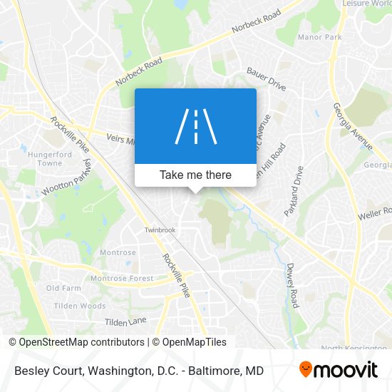 Besley Court map